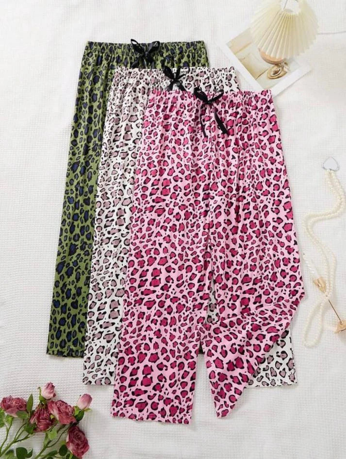 Pack of 3 Cheetah Printed Plazo Sets For Her