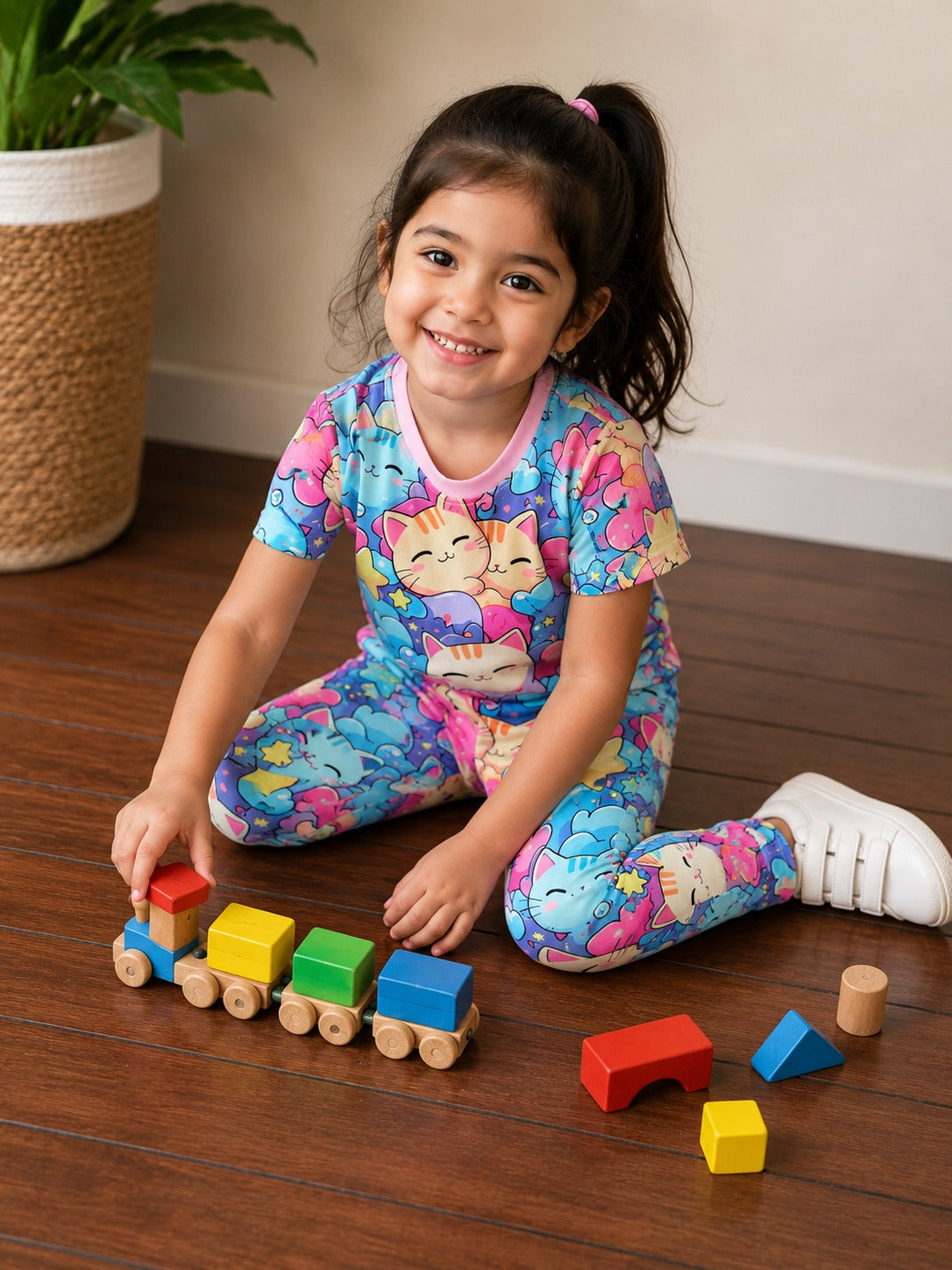Digital printed kids suit DG-0006 alternate view