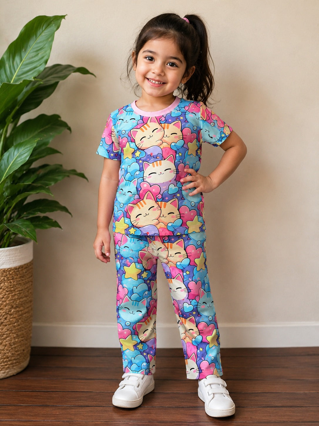 Digital printed kids suit DG-0006