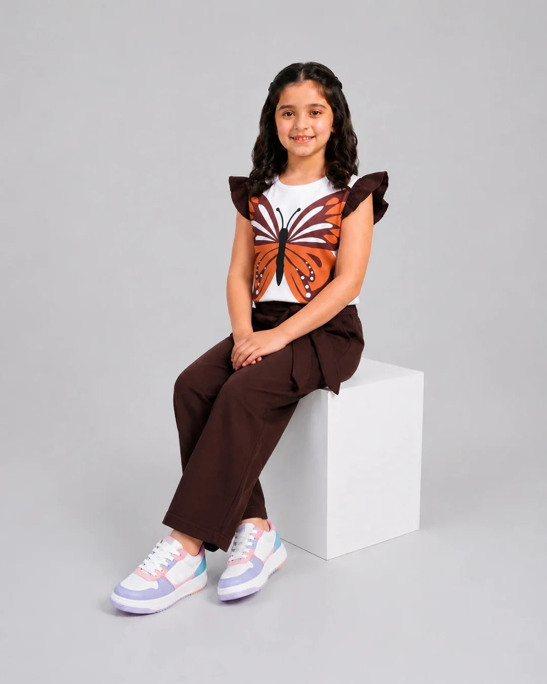 Fairy Wing Pajama Set - Brown