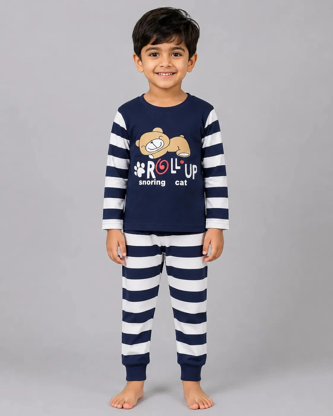 Blue Roll up Kids Wear